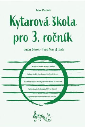 Kytarová škola pro 3. ročník