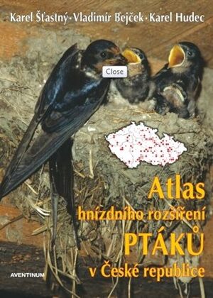 Atlas hnízdního rozšíření ptáků v ČR 2001-2003 + Ptačí oblasti ČR