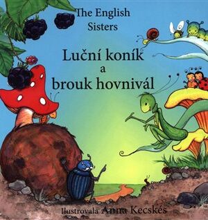 Luční koník a brouk hovnivál