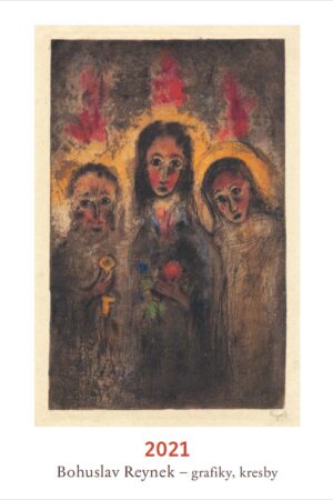 BOHUSLAV REYNEK GRAFIKY 2021 - NÁSTĚNNÝ KALENDÁŘ 230 X 335 MM