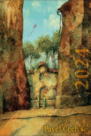 PAVEL ČECH - NÁSTĚNNÝ KALENDÁŘ 2024, 240 X 320 MM