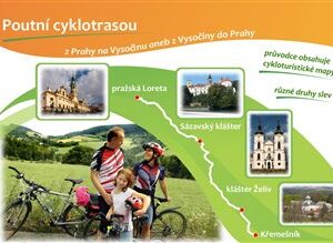 Poutní cyklotrasou z Prahy na Vysočinu