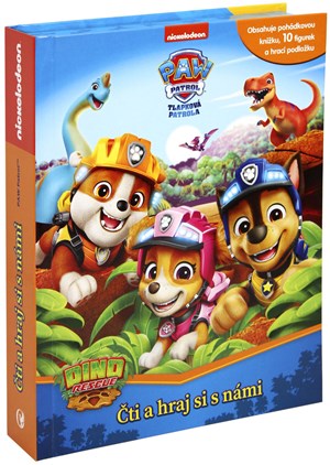 Tlapková patrola - Čti a hraj si s námi - Dinosauří záchrana