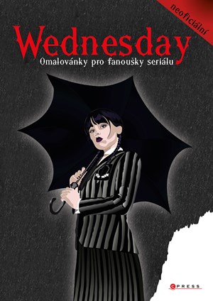 Wednesday – omalovánky pro fanoušky seriálu