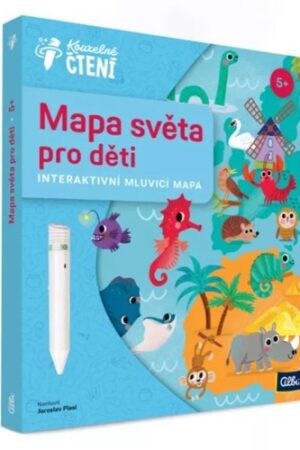 MAPA SVĚTA PRO DĚTI - INTERAKTIVNÍ MLUVÍCÍ KNIHA