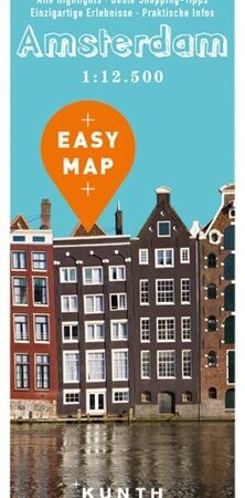 AMSTERDAM 1:12,5T-PLÁN MĚSTA EASY MAP