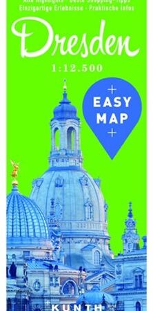 DRÁŽĎANY 1:12,5T-PLÁN MĚSTA EASY MAP