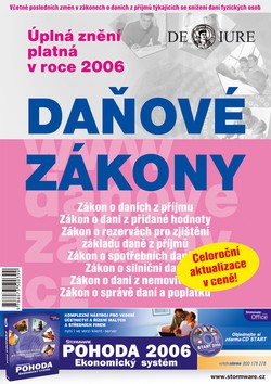 DAŇOVÉ ZÁKONY 2006-ÚPLNÁ ZNĚNÍ NEWSLETTER