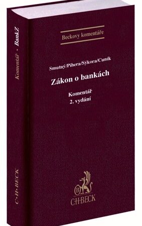 ZÁKON O BANKÁCH KOMENTÁŘ 2.VYDÁNÍ