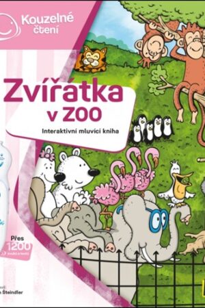ZVÍŘÁTKA V ZOO - INTERAKTIVNÍ MLUVÍCÍ KNIHA
