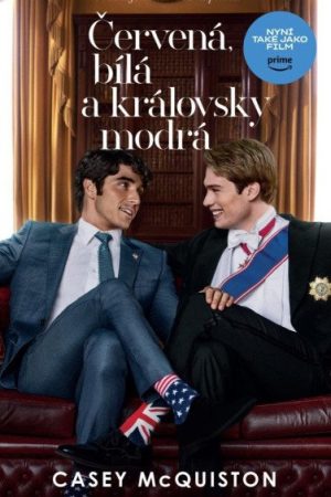 Červená, bílá a královsky modrá