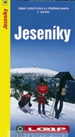 Jeseníky lyžařská mapa 1:50 000