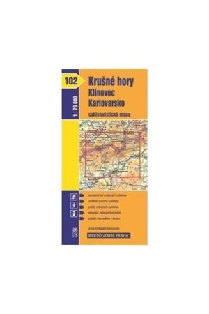 1: 70T(102)-Krušné hory, Klínovec, Karlovarsko (cykloturistická mapa)