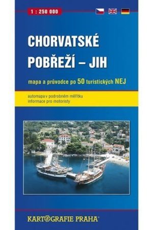 Chorvatské pobřeží - jih, 1:250 000 (automapa)
