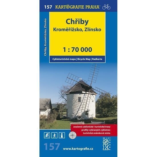 1: 70T(157)-Chřiby,Kroměřížsko,Zlínsko (cyklomapa)