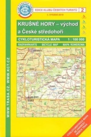 Cyklomapa Krušné hory - východ