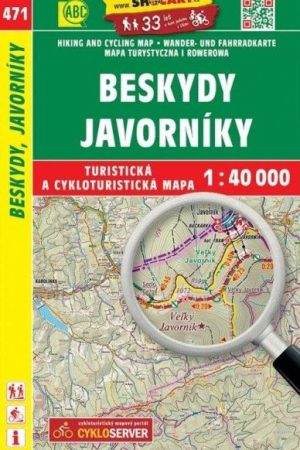 SC 471 Beskydy, Javorníky 1:40 000