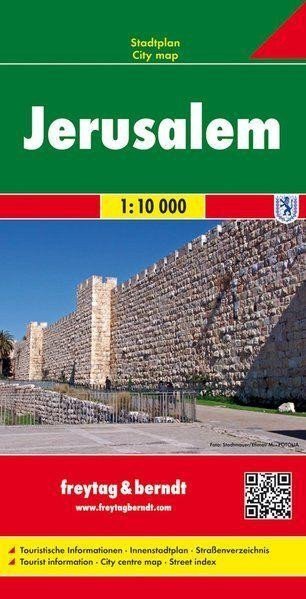 PL 506 Jeruzalém 1:10 000 / plán města