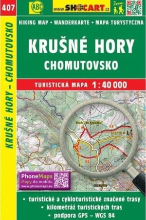 SC 407 Krušné hory, Chomutovsko 1:40 000