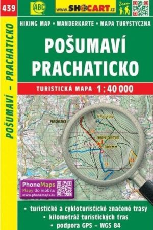 SC 439 Pošumaví, Prachaticko 1:40 000
