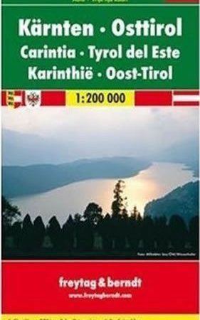 OE 5 Korutany Jižní Tyrolsko 1:200 000 / automapa