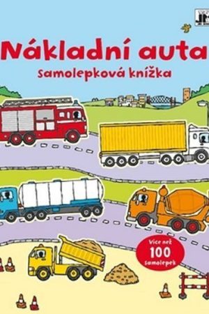 Nákladní auta Samolepkový sešit