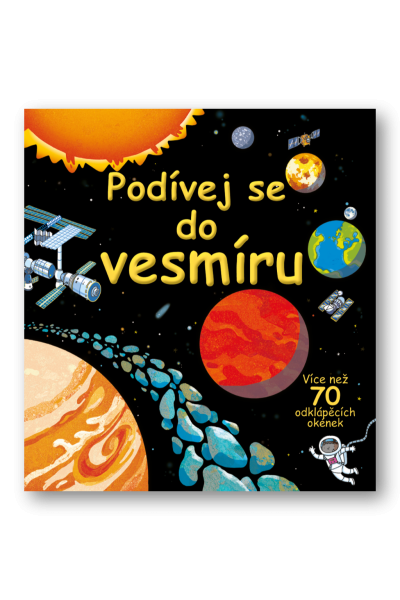 Podívej se do vesmíru - více než 70 odklápěcích okének