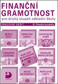 Finanční gramotnost pro 2. st. ZŠ – Finanční produkt -  učebnice