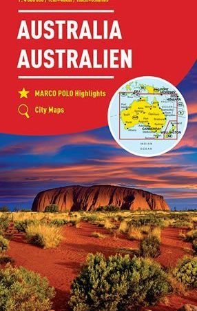 Austrálie 1:4M/mapa(ZoomSystem)MD