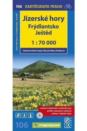1: 70T(106)-Jizerské hory,Frýdlantsko (cyklomapa)