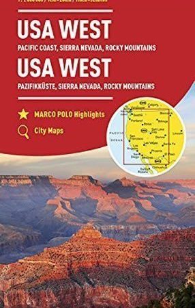 USA západ/mapa 1:2M MD