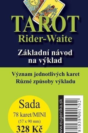Rider Waite Tarot - 78 karet a návod