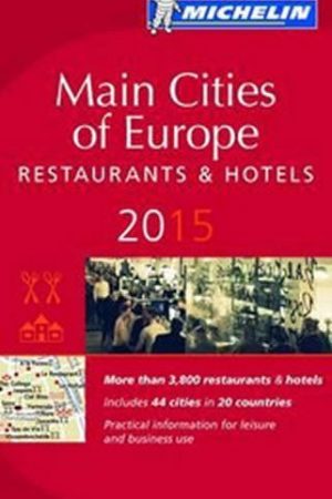 Main cities of Europe 2015 MICHELIN Guide