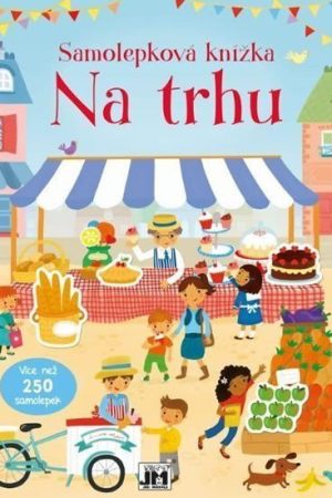 Na trhu - Samolepková knížka