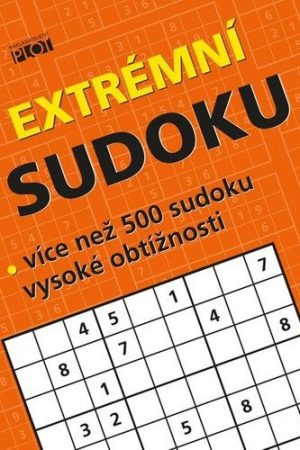 Extrémní sudoku - Více než 500 sudoku nejvyšší obtížnosti