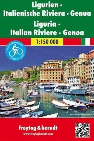 AK 0631 Ligurie - Italská riviéra - Janov 1:150 000 / automapa+ mapa volného času