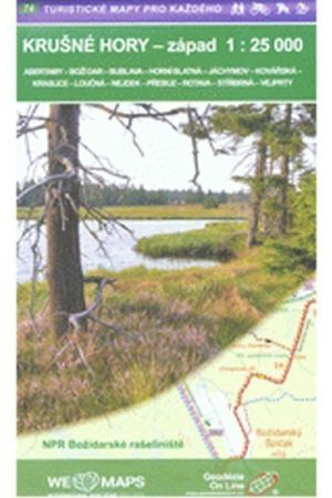 Krušné hory-západ 1:25T /74 Turistické mapy pro každého