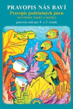 Pravopis nás baví - pravopis podstatných jmen (rod střední, ženský a mužský