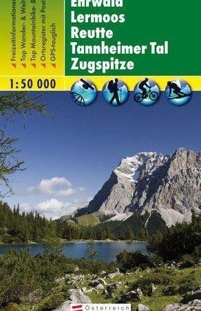 WK 352 Ehrwald, Lermoos, Reutte, Tannheimer Tal 1:50 000 / turistická mapa