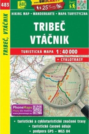 SC 483 Tribeč, Vtáčnik 1:40 000