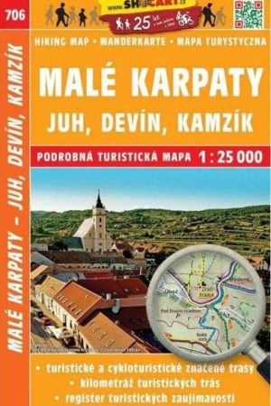 SC 706 Malé Karpaty - Jih, 1:25 000