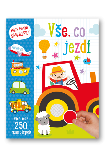 Vše, co jezdí - Moje první samolepky