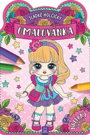 Sladké holčičky - Omalovánka