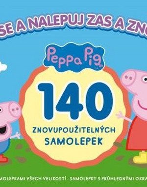 Prasátko Peppa - Bav se a nalepuj zas a znovu!