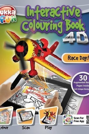 Pukka Fun Interaktivní omalovánky - Závodní den