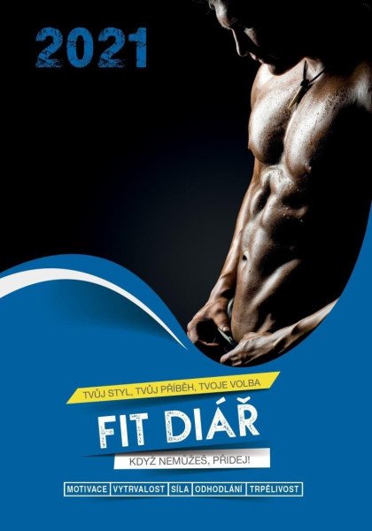 FIT diář 2021 pro muže