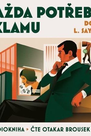 Vražda potřebuje reklamu - 2 CDmp3 (Čte Otakar Brousek ml.)
