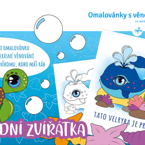 Vodní zvířata / Omalovánky s věnováním