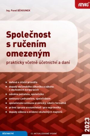 Společnost s ručením omezeným – prakticky včetně účetnictví a daní 2023