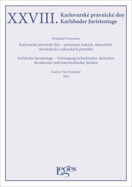 XXVIII. Karlovarské právnické dny